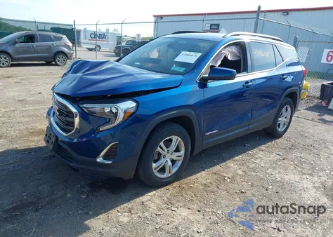 2020 GMC Terrain Sle from USA, damaged, VIN 3GKALTEV5LL232834